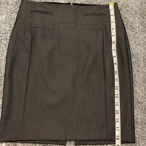 Express grey pencil skirt